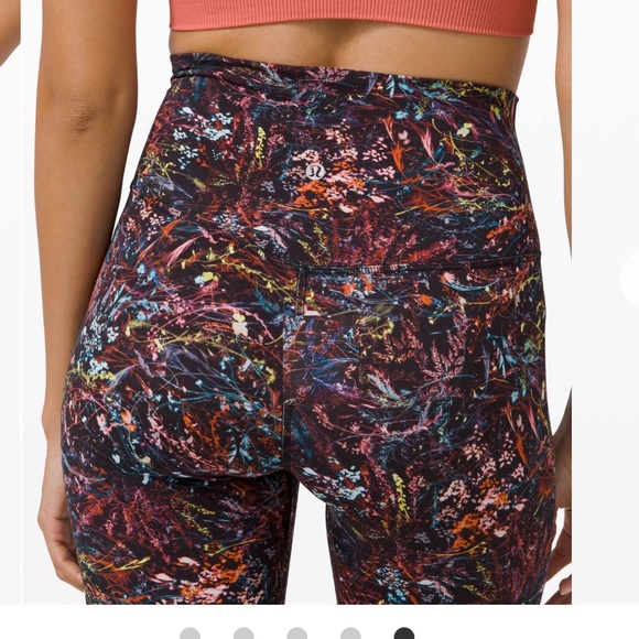 Lululemon Leggings - Invigorate High Rise-Foliage Overlay Multi - Picture 3 of 12